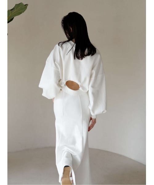 トレーナー スウェット backopen sweat set up レディース backopen sweat set up | Katrin TOKYO