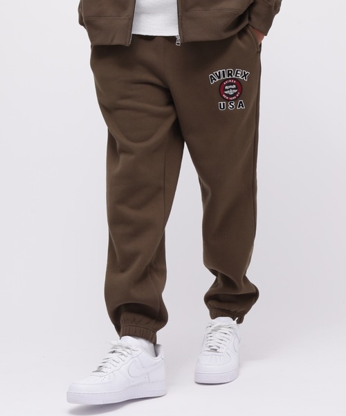 AVIREX スウェットパンツ ジャージ VARSITY LOGO SWEAT PANTS