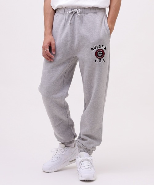 VS★ ロゴ入り♡ スウェットパンツ 国内発送 AVIREX スウェットパンツ ジャージ VARSITY LOGO SWEAT PANTS