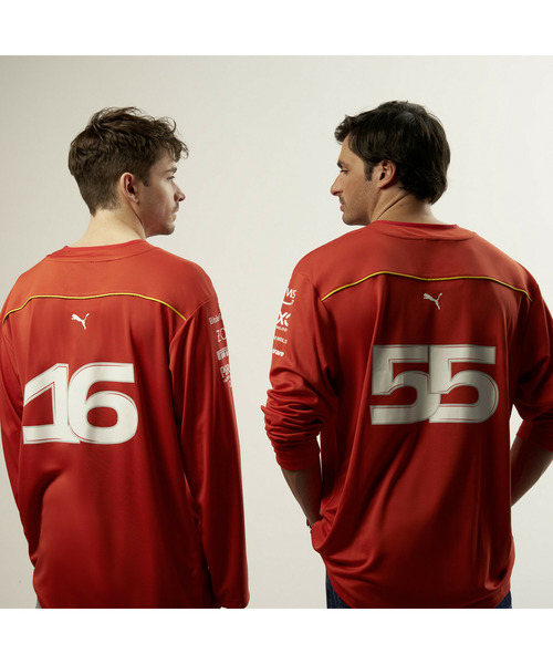 Puma アーセナル 長袖ジャージ 赤 PUMA公式】メンズ フェラーリ チーム ホッケー ジャージ 長袖 シャツ
