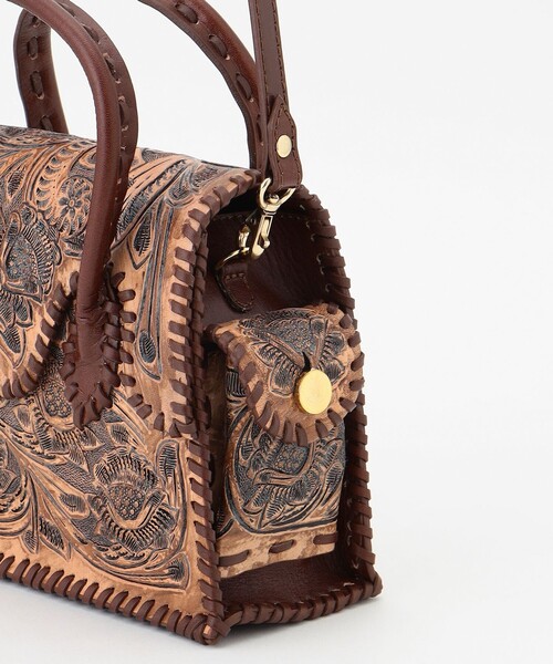 CARVING TRIBES ショルダーバッグ バッグ MINI FinuRei3 レディース