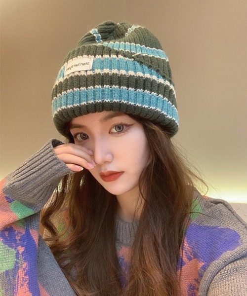 HALEY PESCA ニット帽 ニットキャップ HALEY PESCA/ルーズデザイン