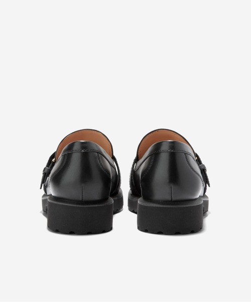 【美品】COLE HAAN ギアナバックルローファー　ブラック　レディース ギアナ バックル ローファー womens. 12000 | COLE_HAAN