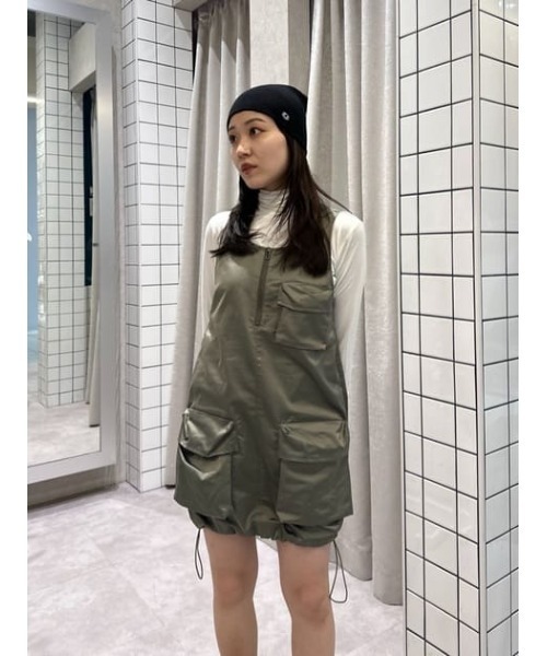 LAGUA GEM ワンピース SOLID POCKET ミニワンピース : ZOZOTOWN
