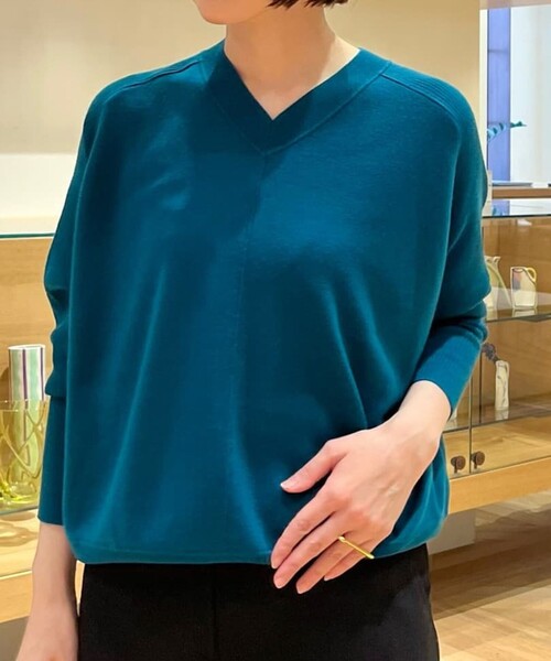 ニット セーター バウンススムース ビッグプルオーバー レディース Ballsey ニット セーター バウンススムース ビッグプルオーバー