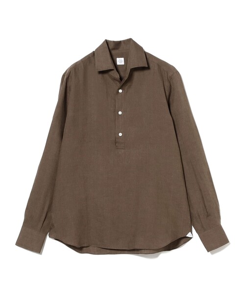 BEAMS F（ビームスF） シャツ Maria Santangelo / POLO JP リネン プル