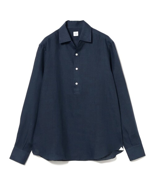 BEAMS F(ビームスF) シャツ Maria Santangelo / POLO JP リネン プル BEAMS F(ビームスF) シャツ Maria Santangelo / POLO JP リネン プル