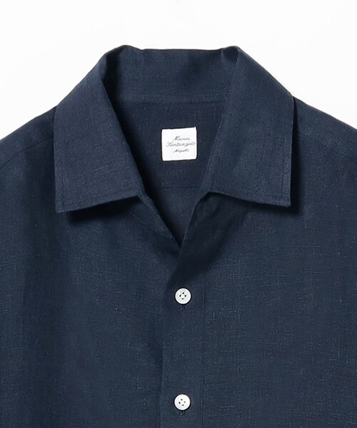 BEAMS F(ビームスF) シャツ Maria Santangelo / POLO JP リネン プル BEAMS F(ビームスF) シャツ Maria Santangelo / POLO JP リネン プル