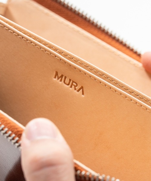 MURA（ムラ） 長財布 財布 イタリアンレザー スキミング防止 収納力