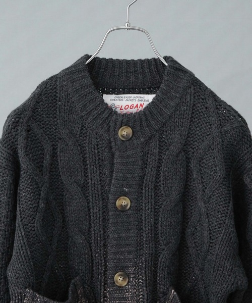 LOGAN knitting mills（ローガン ニッティング ミルズ） カーディガン