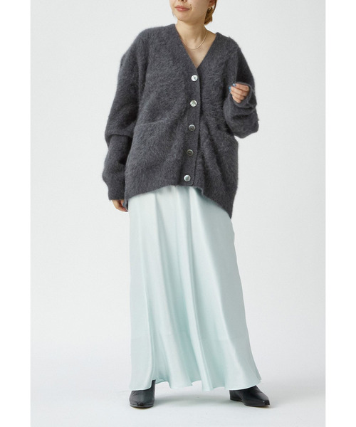 1er Arrondissement ロング スカート ヴィンテージサテンスカート