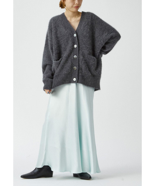 1er Arrondissement ロング スカート ヴィンテージサテンスカート