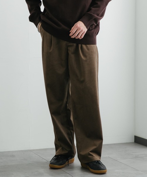 SENSE OF PLACE by URBAN RESEARCH パンツ コーデュロイタック