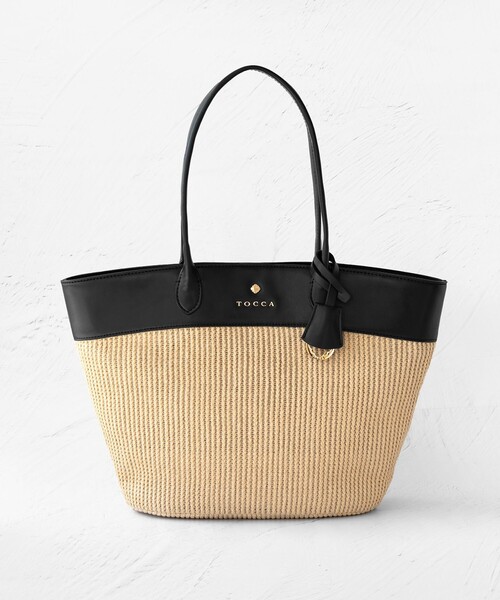 TOCCA かごバッグ カゴバッグ COLOR of AUBE BASKET : ZOZOTOWN