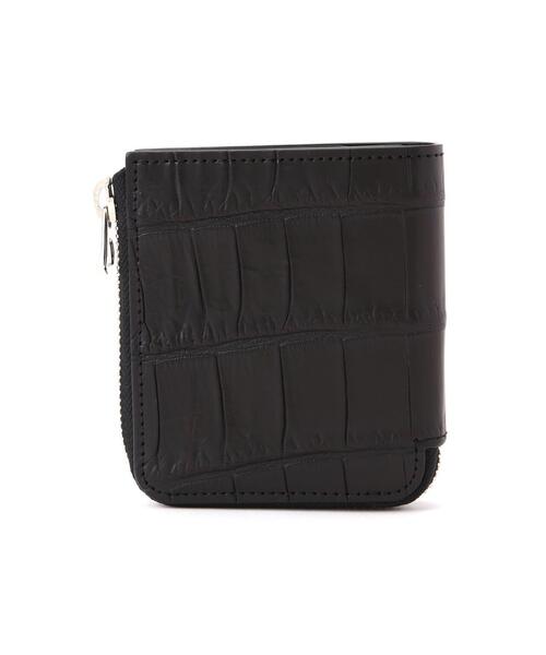 二つ折り財布 財布 ITTI/イッチ/CRISTY VERY COMPACT WLT .5 / CROCO メンズ レディースの画像