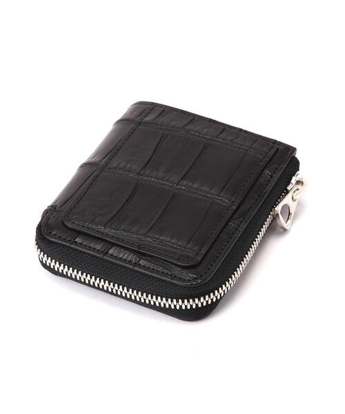 二つ折り財布 財布 ITTI/イッチ/CRISTY VERY COMPACT WLT .5 / CROCO メンズ レディースの画像