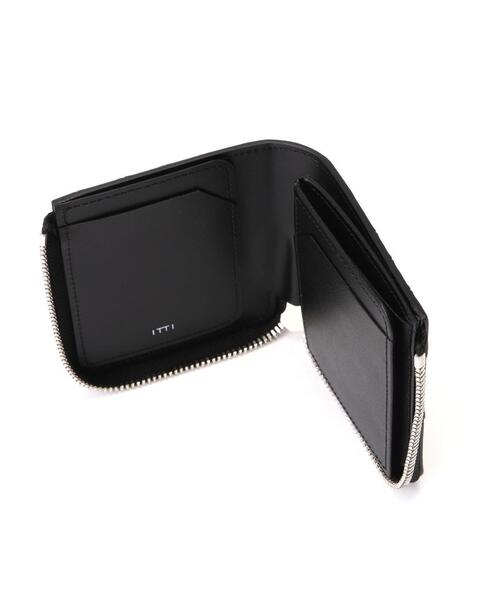 二つ折り財布 財布 ITTI/イッチ/CRISTY VERY COMPACT WLT .5 / CROCO メンズ レディースの画像
