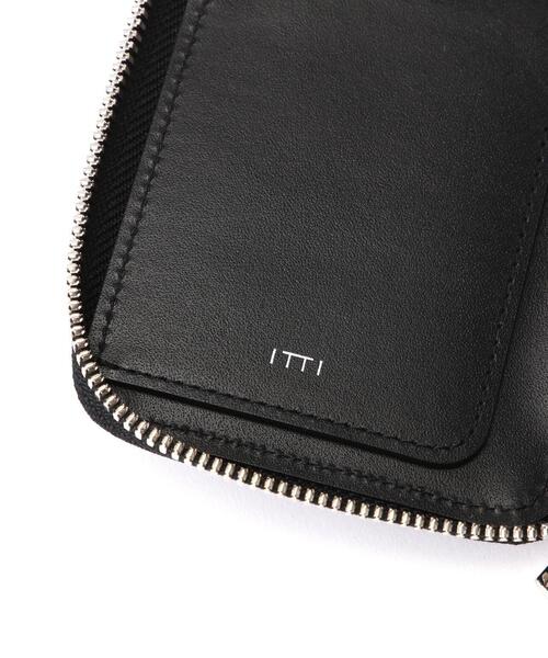 二つ折り財布 財布 ITTI/イッチ/CRISTY VERY COMPACT WLT .5 / CROCO メンズ レディースの画像