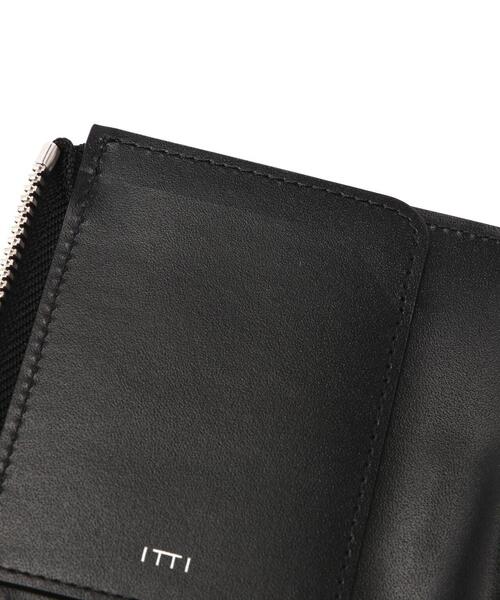 二つ折り財布 財布 ITTI/イッチ/CRISTY VERY COMPACT WLT .5 / CROCO メンズ レディースの画像