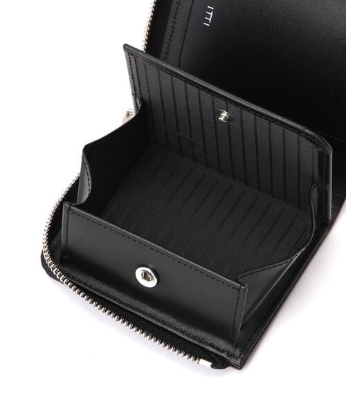 二つ折り財布 財布 ITTI/イッチ/CRISTY VERY COMPACT WLT .5 / CROCO メンズ レディースの画像