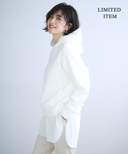 ICB（アイシービー） パーカー 「WEB限定・洗える」ソフトダンボール