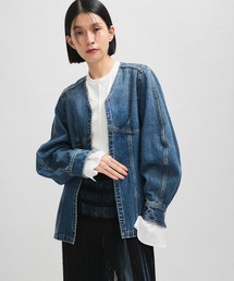 ブラウス シャツ フロントホックデニムブラウス レディース｜ZOZOTOWN Yahoo!店