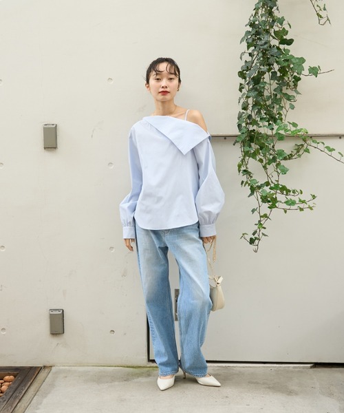 ROUGE VIF Sophie ブラウス シャツ 「一部店舗限定」アシメ