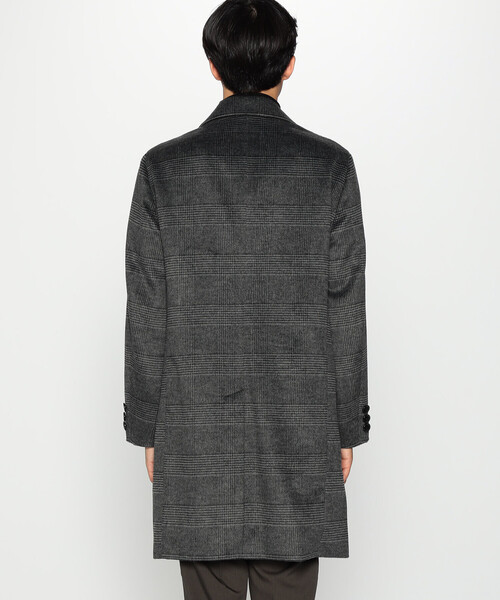 COMME CA ISM（コムサイズム） チェスターコート SMALL グレー メンズ