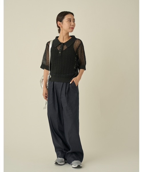 emmi atelier - emmi atelier ニットトップス エミアトリエ emmi atelier メランジニットトップス セーター