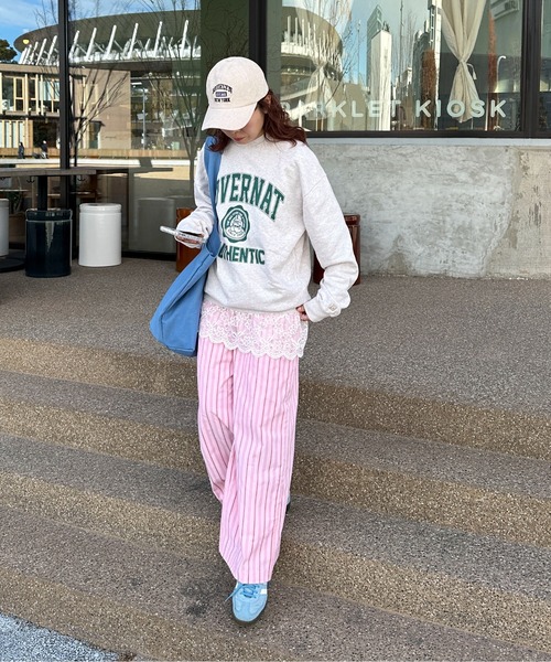 ストライプパジャパンツ PILIT パンツ ストライプパジャマパンツ レディース : ZOZOTOWN
