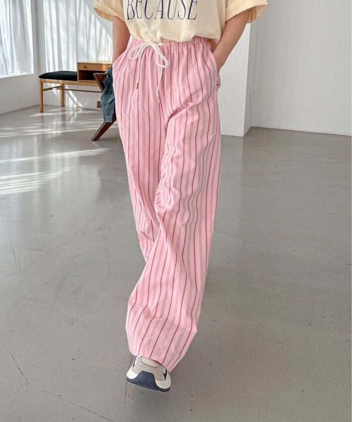 Stripe pajamas pants/ストライプパジャマパンツ ànuke online store（アンヌーク） / Stripe Pajamas