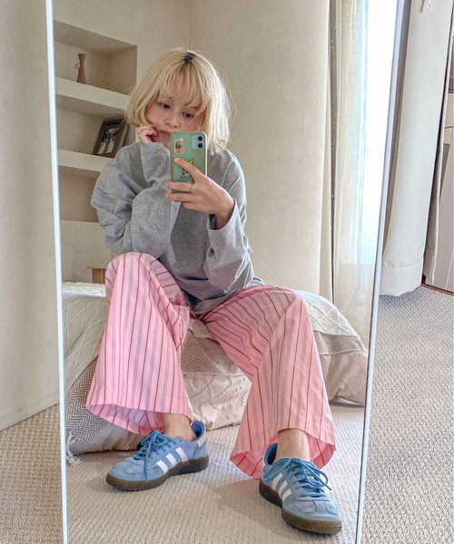 PILIT パンツ ストライプパジャマパンツ レディース : ZOZOTOWN Yahoo