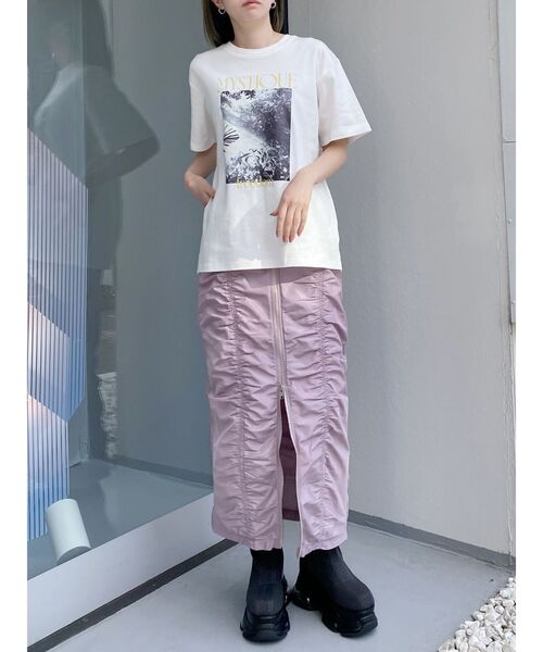 MURUA ブーツ エアプラットフォームソックブーツ レディース