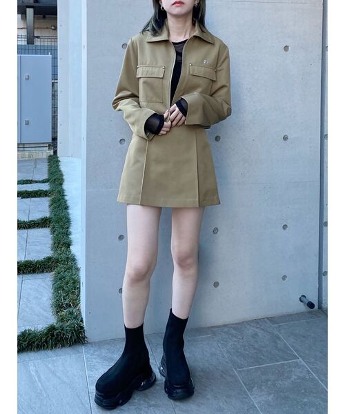 MURUA（ムルーア） ブーツ エアプラットフォームソックブーツ