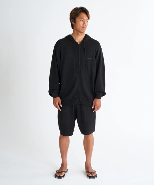 QUIKSILVER フード付きジップアップニット Quiksilver パーカー DC MALL ZIP HOODIE /クイックシルバー