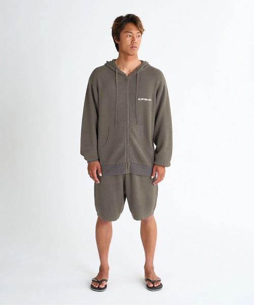 Next Day - Half Zip Hooded Fleece for Men | Quiksilver