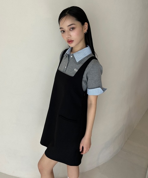 【新品・未使用】MARINETWEED ミニワンピースeimy istoire MARINE TWEED ミニワンピース（ミニワンピース）｜eimy istoire