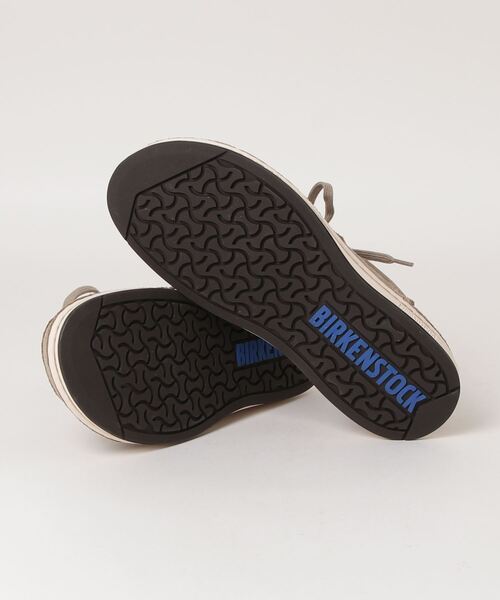 BIRKENSTOCK PASADENA レザーモカシンシューズ Pasadena Suede Leather Stone Coin/White | BIRKENSTOCK