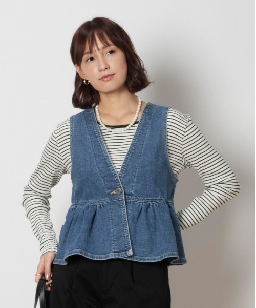 FREAK'S STORE ベスト ジレ SOMETHING × STORE/サムシング 別注
