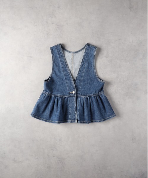 SOMETHING × FREAK'S STORE/サムシング 別注 PEPLUM 2WAY BISCHE