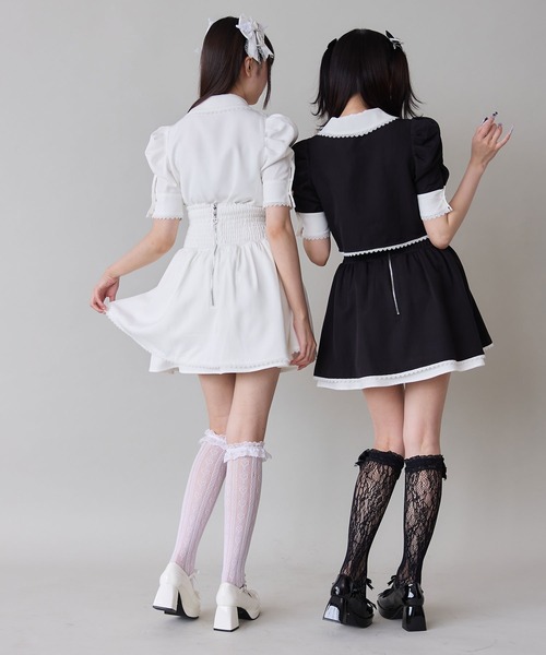 ⚫︎プロフ必読⚫︎さま専用　スカートセット 楽天市場】【SALE】フロントラッフルコルセットスカート : 夢展望