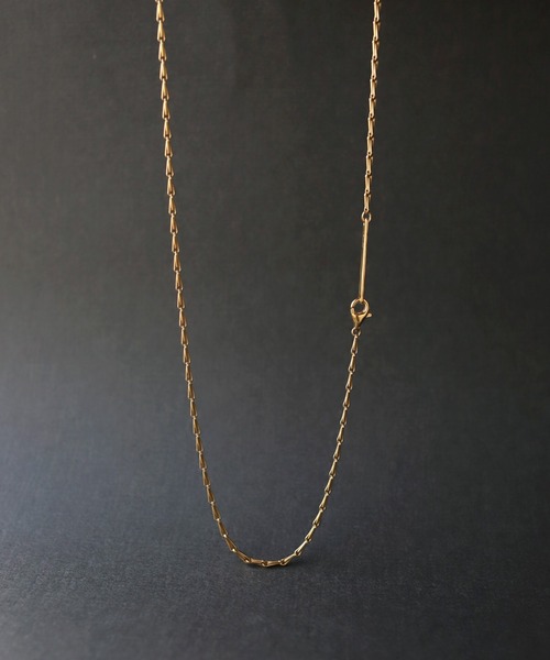ネックレス 18KGP バリーコーンチェーンネックレス 50cm レディース メンズの画像