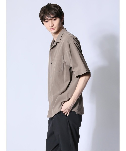 m.f.editorial シャツ 「ストレッチ 防シワ」m.f.エディトリアル