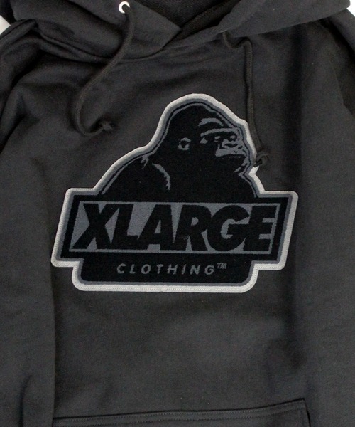XLARGE グリーン フーディー M XLARGE 「XLARGE」 プルオーバーパーカー M グリーン メンズ