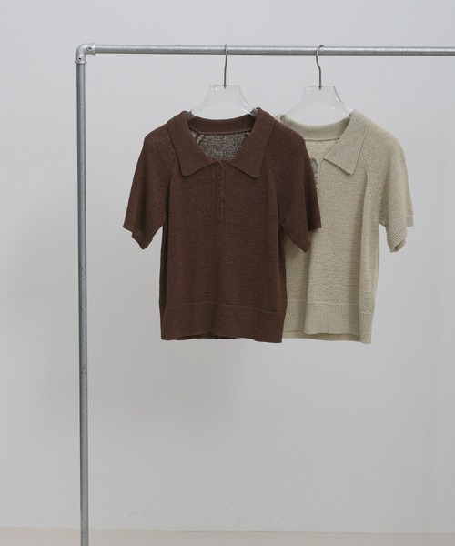 select MOCA（セレクトモカ） サマーニット ニット セーター ポロ