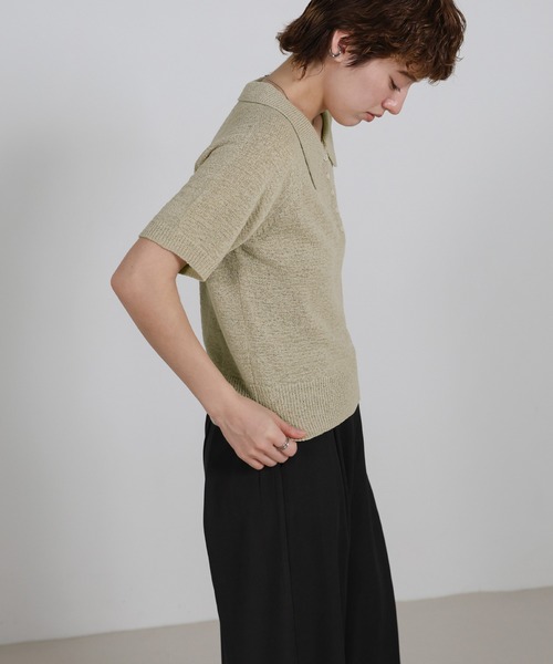 select MOCA（セレクトモカ） サマーニット ニット セーター ポロ