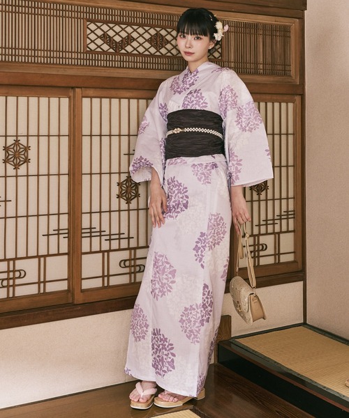 ゆゆ♡購入前にプロフ確認お願いします♪♡浴衣 帯 ベルト 手袋 セット 浴衣 「川口ゆりな×CELEN浴衣」兵児帯ゆかた4点セット 浴衣