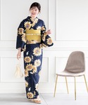 浴衣 「簡単着付け 兵児帯ゆかた4点セット」浴...の詳細画像5