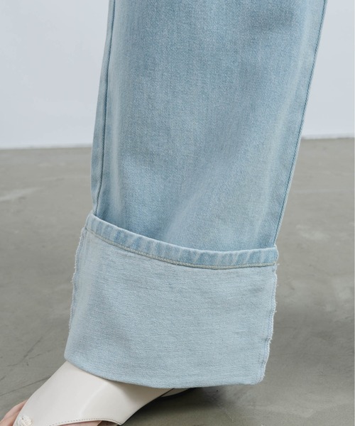 [NEUNA] Denim брюки MEDIUM черный женский 