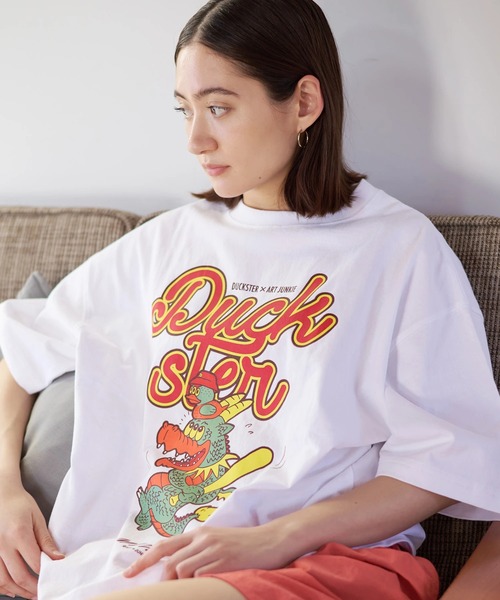go slow caravan tシャツ Duckster/ダックスター DS×ART JUNKIE